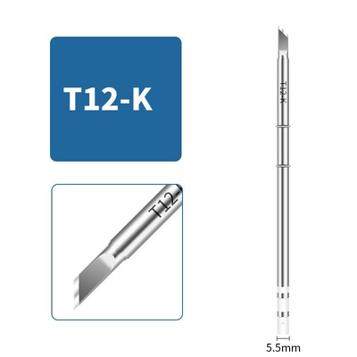 T12 sorozatú forrasztópáka hegyek elektromos hegesztőszerszám T12-I ILS JL02 KU K cserehegyek FX-951 utómunkáló állomáshoz