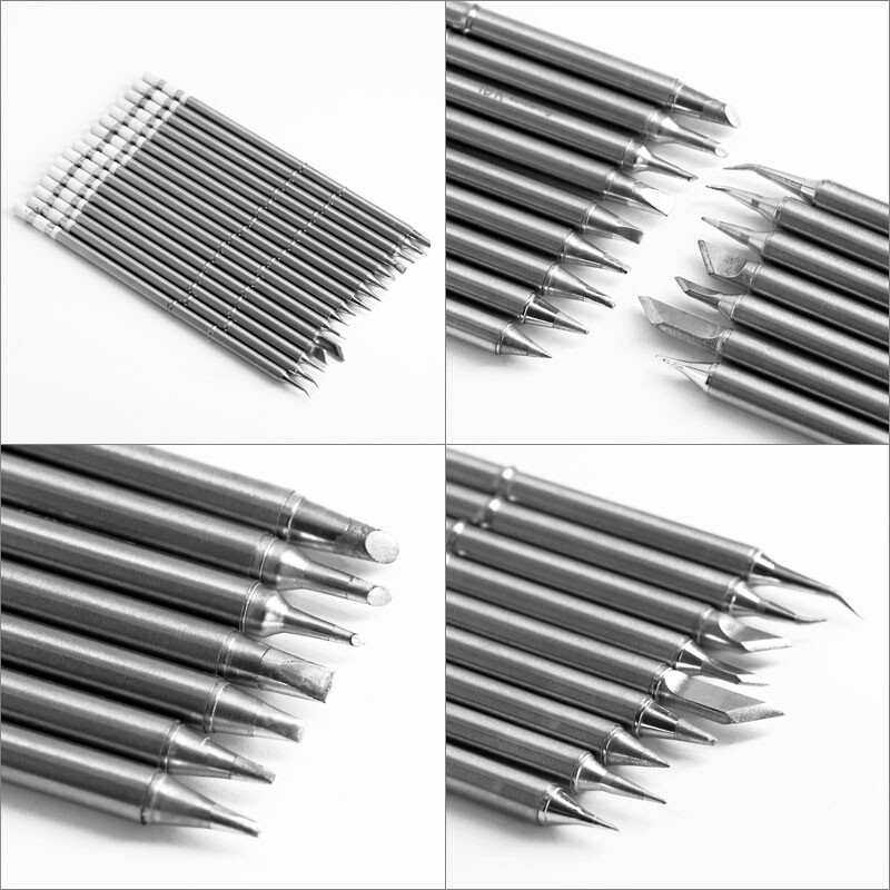 T12 sorozatú forrasztópáka hegyek elektromos hegesztőszerszám T12-I ILS JL02 KU K cserehegyek FX-951 utómunkáló állomáshoz