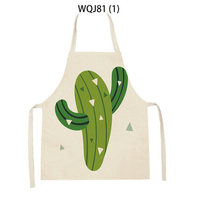 Kaktuszmintás otthoni és konyhai takarítókötény gyerekeknek Jó otthoni konyhába női konyhai kötény Fartuch Tablier