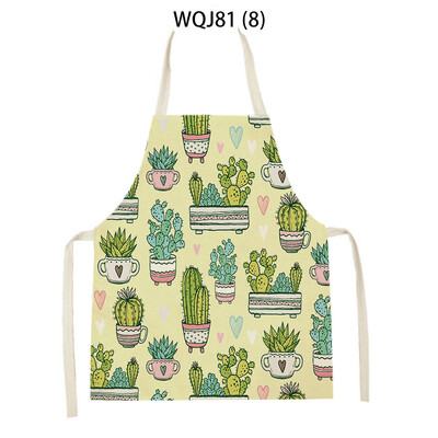 Kaktuszmintás otthoni és konyhai takarítókötény gyerekeknek Jó otthoni konyhába női konyhai kötény Fartuch Tablier