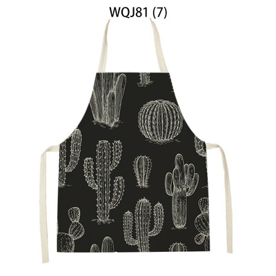 Kaktuszmintás otthoni és konyhai takarítókötény gyerekeknek Jó otthoni konyhába női konyhai kötény Fartuch Tablier