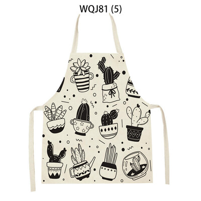 Kaktuszmintás otthoni és konyhai takarítókötény gyerekeknek Jó otthoni konyhába női konyhai kötény Fartuch Tablier