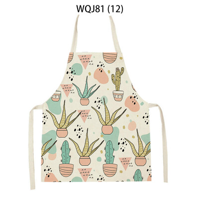 Kaktuszmintás otthoni és konyhai takarítókötény gyerekeknek Jó otthoni konyhába női konyhai kötény Fartuch Tablier