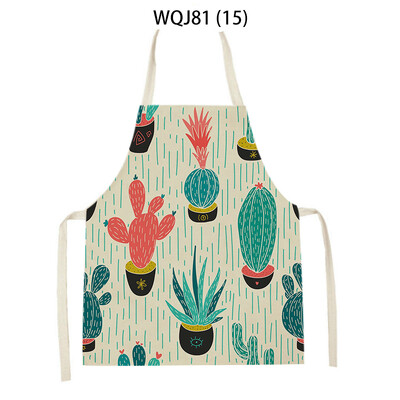 Kaktuszmintás otthoni és konyhai takarítókötény gyerekeknek Jó otthoni konyhába női konyhai kötény Fartuch Tablier