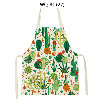 Kaktuszmintás otthoni és konyhai takarítókötény gyerekeknek Jó otthoni konyhába női konyhai kötény Fartuch Tablier