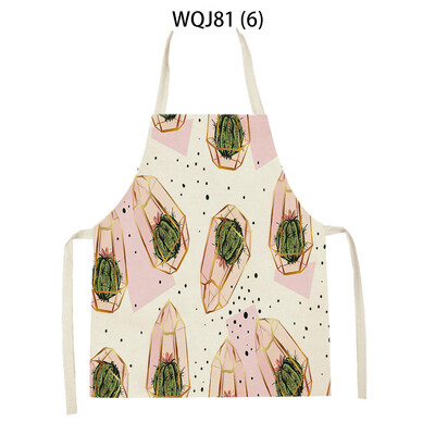 Kaktuszmintás otthoni és konyhai takarítókötény gyerekeknek Jó otthoni konyhába női konyhai kötény Fartuch Tablier