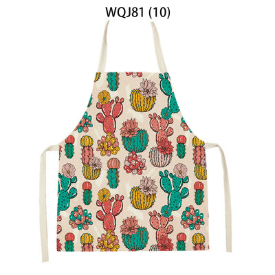 Kaktuszmintás otthoni és konyhai takarítókötény gyerekeknek Jó otthoni konyhába női konyhai kötény Fartuch Tablier