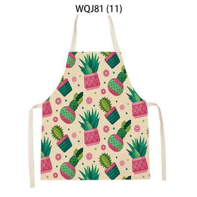 Kaktuszmintás otthoni és konyhai takarítókötény gyerekeknek Jó otthoni konyhába női konyhai kötény Fartuch Tablier