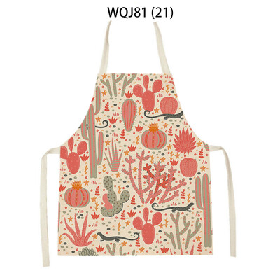 Kaktuszmintás otthoni és konyhai takarítókötény gyerekeknek Jó otthoni konyhába női konyhai kötény Fartuch Tablier
