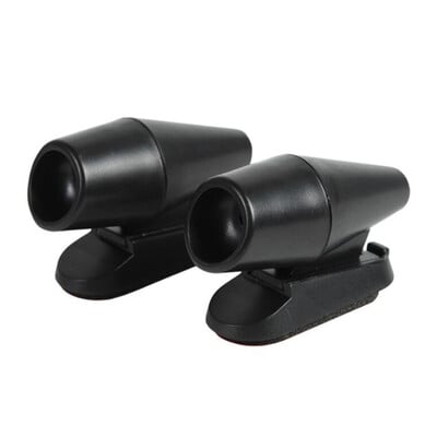 2 τμχ Υπερηχητικό Απωθητικό Ζώων Saving Wind Whistle Car Motorcycle Deer Warning Repeller Black Whistles