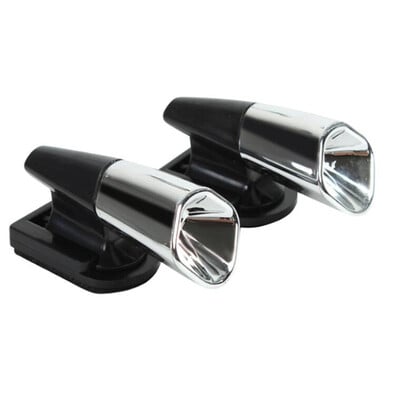2 τμχ Υπερηχητικό Απωθητικό Ζώων Saving Wind Whistle Car Motorcycle Deer Warning Repeller Black Whistles