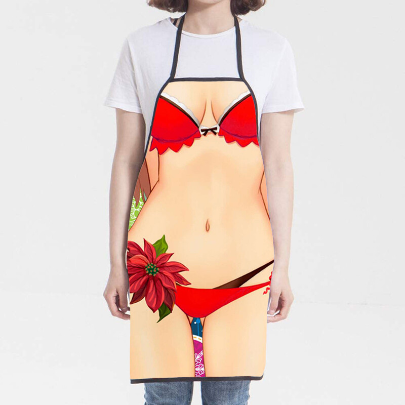 Kötény Ajándék Konyha Férfinak Buli Női Újdonság Főzőkonyha, Étkező és Bár Előke kötények Női és Férfi