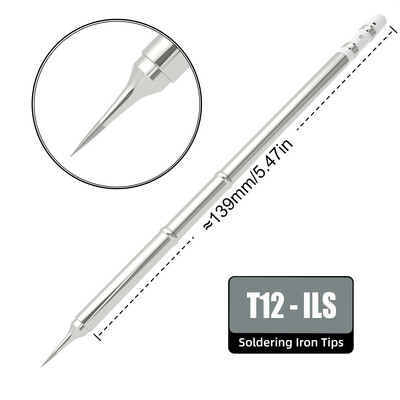 T12 sorozatú hegy forrasztópáka csere T12 hegyek fűtőtest forrasztófej elektromos hegesztő berendezés szerszámok szúró ón Cautin