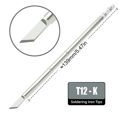 T12 sorozatú hegy forrasztópáka csere T12 hegyek fűtőtest forrasztófej elektromos hegesztő berendezés szerszámok szúró ón Cautin