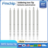 Συμβουλές SH για T85 T65 HS-01 GD300 SH72 Συγκολλητικό σίδερο Συμβατό με FM65 T65 Δεν ισχύει Ψηφιακή κεφαλή συγκόλλησης T12