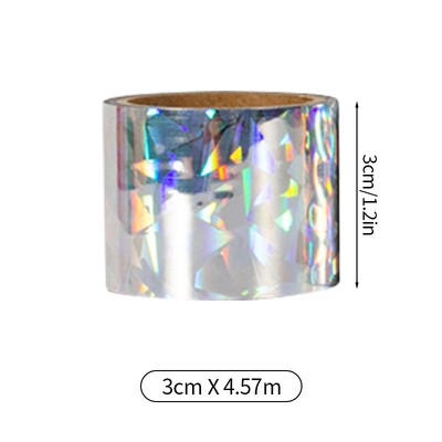 Αντανακλαστική ταινία που αναβοσβήνει Bird Scare Pigeons Crow Keep Away Αυτοκόλλητη ταινία διπλής όψης Bird Repeller Pest Control