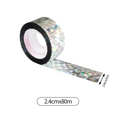 Αντανακλαστική ταινία που αναβοσβήνει Bird Scare Pigeons Crow Keep Away Αυτοκόλλητη ταινία διπλής όψης Bird Repeller Pest Control