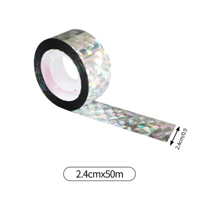 Αντανακλαστική ταινία που αναβοσβήνει Bird Scare Pigeons Crow Keep Away Αυτοκόλλητη ταινία διπλής όψης Bird Repeller Pest Control