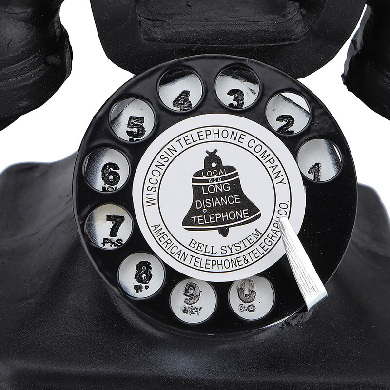 Vintage Retro Antique Telefon Fix Telefon Home Birou Decor Ornament Fotografie Recuzită
