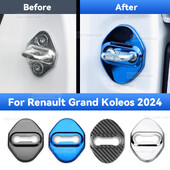 Auto ukseluku kaitsekate roostevabast terasest Renault Grand Koleos 2024 Protect Pandla roostevastase kaunistuse tarvikud