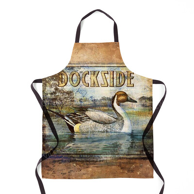 Estetika Moteriška virtuvės prijuostė vaikiška vandeniui atspari padavėjos darbo prijuostė Originali aliejui atspari havajietiško stiliaus madinga prijuostė