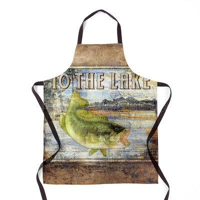 Estetika Moteriška virtuvės prijuostė vaikiška vandeniui atspari padavėjos darbo prijuostė Originali aliejui atspari havajietiško stiliaus madinga prijuostė