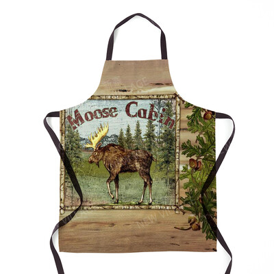 Estetika Moteriška virtuvės prijuostė vaikiška vandeniui atspari padavėjos darbo prijuostė Originali aliejui atspari havajietiško stiliaus madinga prijuostė