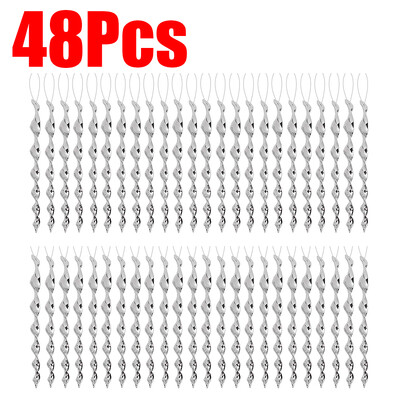 12-48 τμχ Anti Pigeon Bird Repeller Reflective Stick Scare Bird Wind Spiral Περιστρεφόμενη ράβδος Κήπος Διακοσμητικά Birds Away Scarer