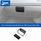 JIDIXIAN piemērots Chevrolet Colorado 2014 Up for GMC Canyon 2014-2022 Car Copilot uzglabāšanas kastes slēdža apdares vāka piederumi