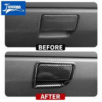 JIDIXIAN подходящ за Chevrolet Colorado 2014 Up for GMC Canyon 2014-2022 Car Copilot Storage Box Аксесоари за декорация на капака на превключвателя