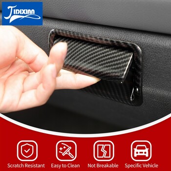 JIDIXIAN подходящ за Chevrolet Colorado 2014 Up for GMC Canyon 2014-2022 Car Copilot Storage Box Аксесоари за декорация на капака на превключвателя