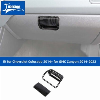 JIDIXIAN tinka Chevrolet Colorado 2014 Up for GMC Canyon 2014-2022 Car Copilot Storage Box jungiklio apdailos dangtelio priedai