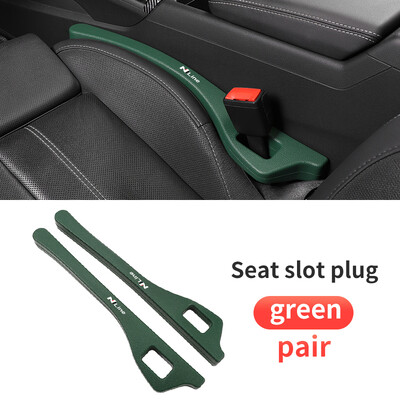 2Pc Car Seat Gap Plug Seam kartes šuves necaurlaidīga sloksne Seat Gap Pretpilināšanas sloksne priekš Hyundai n nline tucson kona 2011 2018