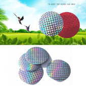 20 de bucăți rotund tip pastă bandă respingătoare pentru păsări reflectorizant anti sperietoare de păsări bandă eficientă stick porumbei fermă instrumente de urmărire a păsărilor