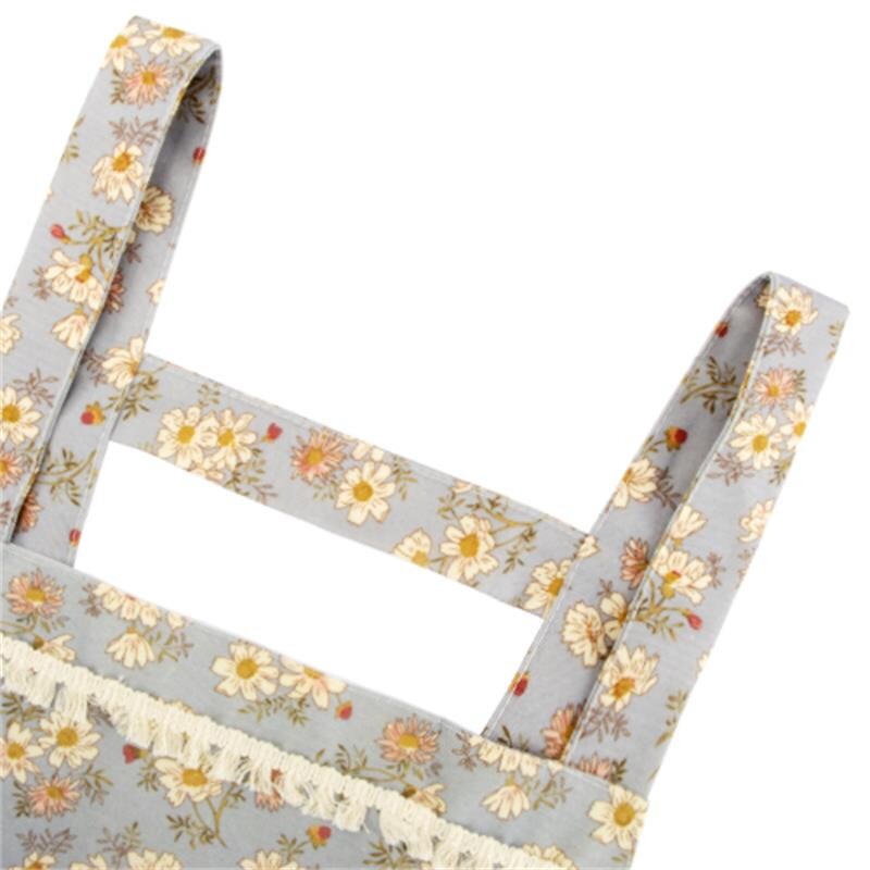 Komplet pregača Crtani cvjetni modni ispis Čišćenje doma Kuhinja Kuhanje Obrišite ruke Zaštitna odjeća Rukavi Kombinacija pregača