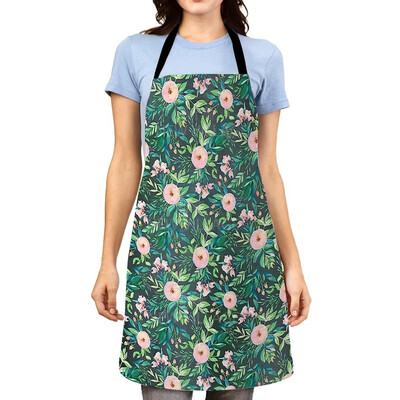 Álomfogó mintás kötény Háztartási Ünnep Női Kötény Konyhai Lerakódásgátló kötény Gyerekfestés Dekoratív kötény