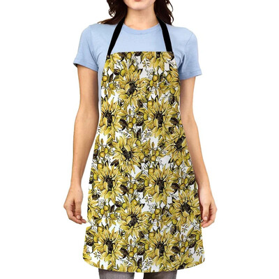 Álomfogó mintás kötény Háztartási Ünnep Női Kötény Konyhai Lerakódásgátló kötény Gyerekfestés Dekoratív kötény