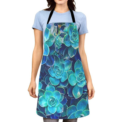 Álomfogó mintás kötény Háztartási Ünnep Női Kötény Konyhai Lerakódásgátló kötény Gyerekfestés Dekoratív kötény