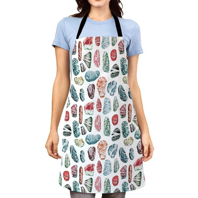 Álomfogó mintás kötény Háztartási Ünnep Női Kötény Konyhai Lerakódásgátló kötény Gyerekfestés Dekoratív kötény