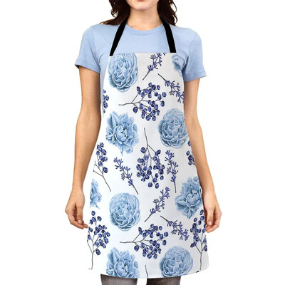 Álomfogó mintás kötény Háztartási Ünnep Női Kötény Konyhai Lerakódásgátló kötény Gyerekfestés Dekoratív kötény