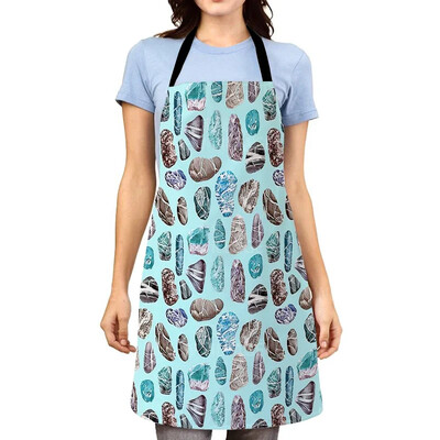 Álomfogó mintás kötény Háztartási Ünnep Női Kötény Konyhai Lerakódásgátló kötény Gyerekfestés Dekoratív kötény