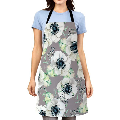 Álomfogó mintás kötény Háztartási Ünnep Női Kötény Konyhai Lerakódásgátló kötény Gyerekfestés Dekoratív kötény