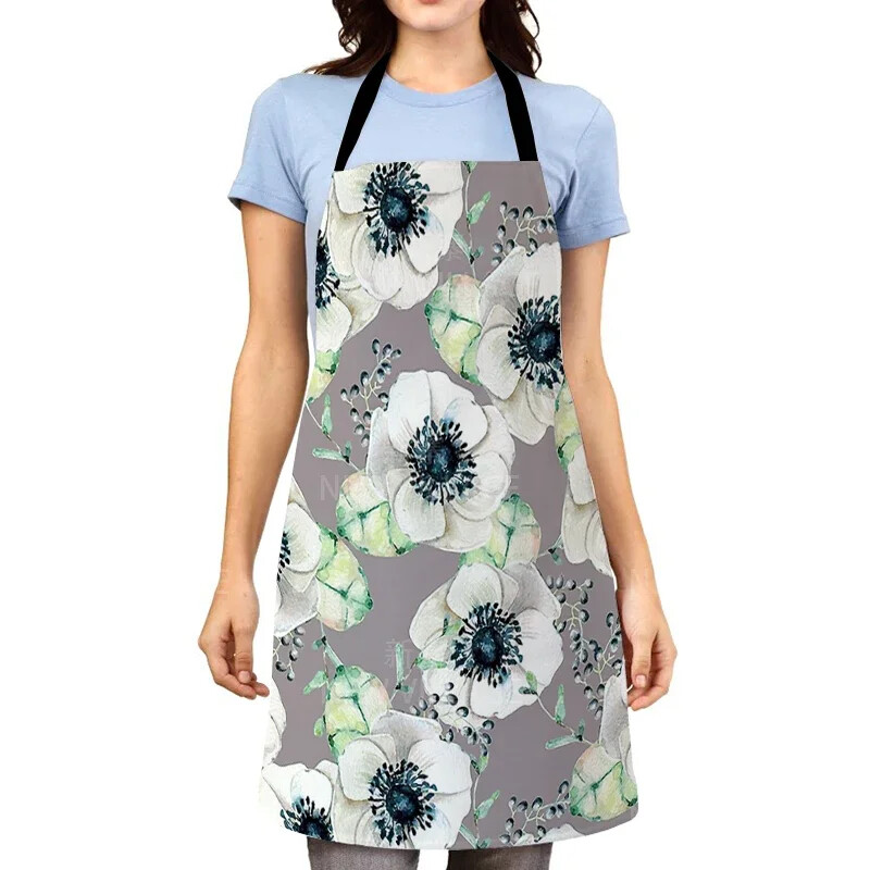 Álomfogó mintás kötény Háztartási Ünnep Női Kötény Konyhai Lerakódásgátló kötény Gyerekfestés Dekoratív kötény