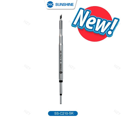 Σειρά SUNSHINE C210 Ενσωματωμένες άκρες συγκολλητικού σιδήρου και πυρήνα θέρμανσης Αποτελεσματική ανάκτηση θερμοκρασίας αγωγιμότητας θερμότητας για S210