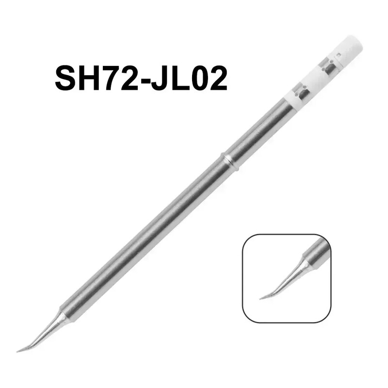 Vârf SH72 pentru vârfuri fier de lipit Încălzitor de schimb Cap de lipit Weller Echipament de sudare Instrumente Sting Tin Short Cautin No T12 T65