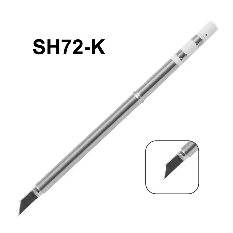 Vârf SH72 pentru vârfuri fier de lipit Încălzitor de schimb Cap de lipit Weller Echipament de sudare Instrumente Sting Tin Short Cautin No T12 T65