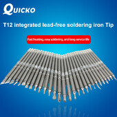 Μύτες συγκολλητικού σιδήρου T12 T12-D4 DL32 D16 D08 KL KR JS02 Ανταλλακτικός θερμαντήρας Κεφαλή συγκόλλησης Universal T12 Σταθμός συγκόλλησης Ψηφιακός