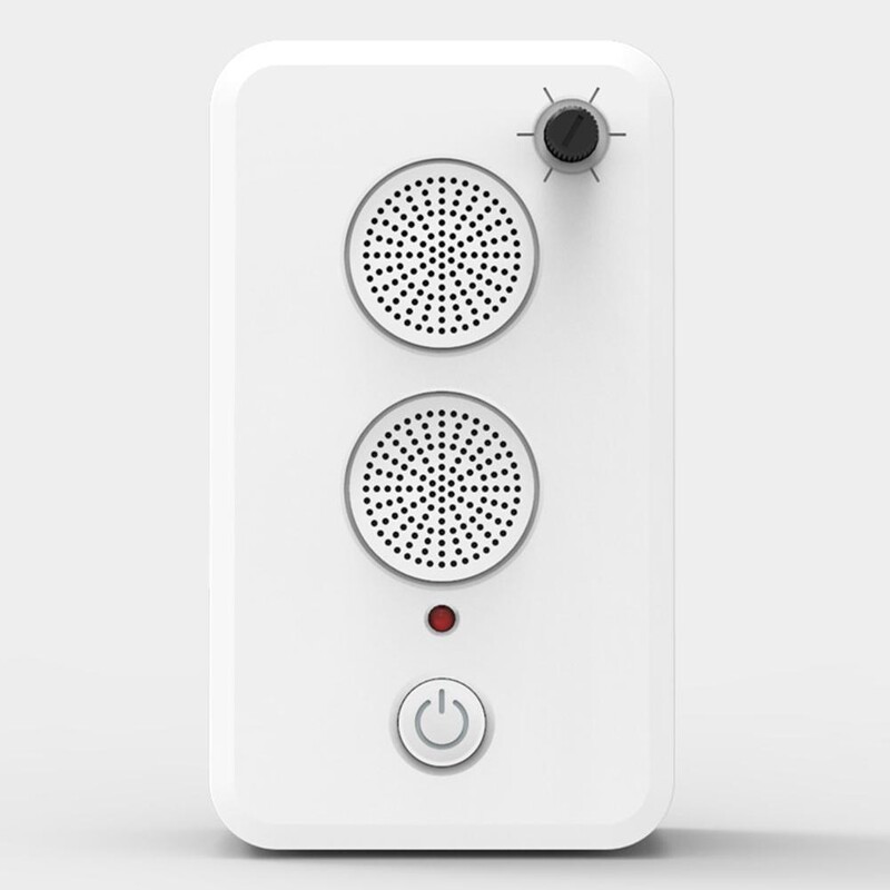 Ultrahangos riasztóeszköz USB újratölthető, nagy kapacitású akkumulátoros kültéri állítható madárriasztó