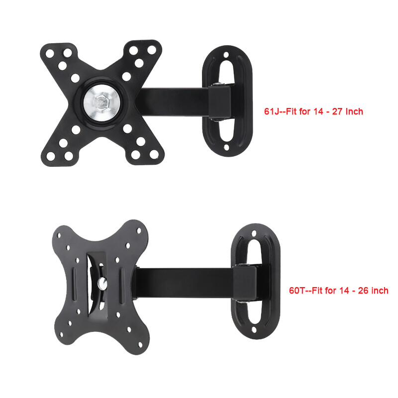 14–42 colių universalus reguliuojamas televizoriaus sieninis laikiklis, pasukamas viso judesio laikiklis, monitoriaus atramos LED plokščio ekrano laikikliai
