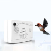 Επαναφορτιζόμενη Usb Ultrasonic Bird Repeller Electronic Outdoor Bark Stopper Artifact Orchard Bird Scare Device Home Garden